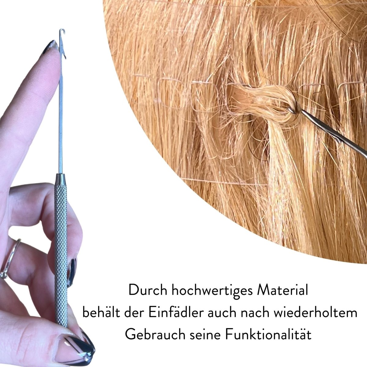 Einfädler für Microring oder Nanoring Extensions - Hair2Heart