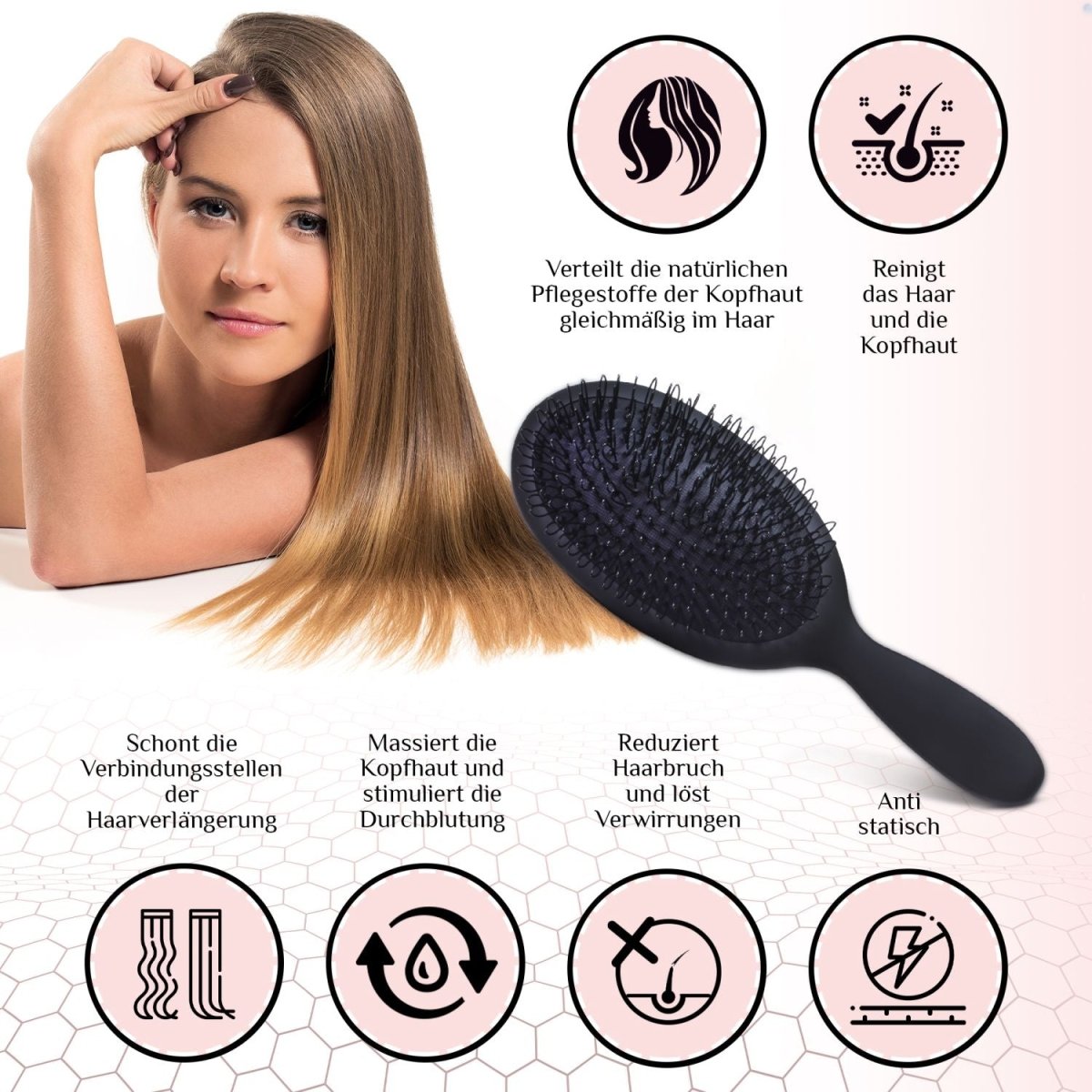 Extensions Bürste für Haarverlängerungen mit Loops - Hair2Heart