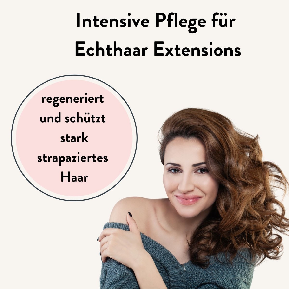 Haarmaske für Extensions 250ml Echthaar - Hair2Heart