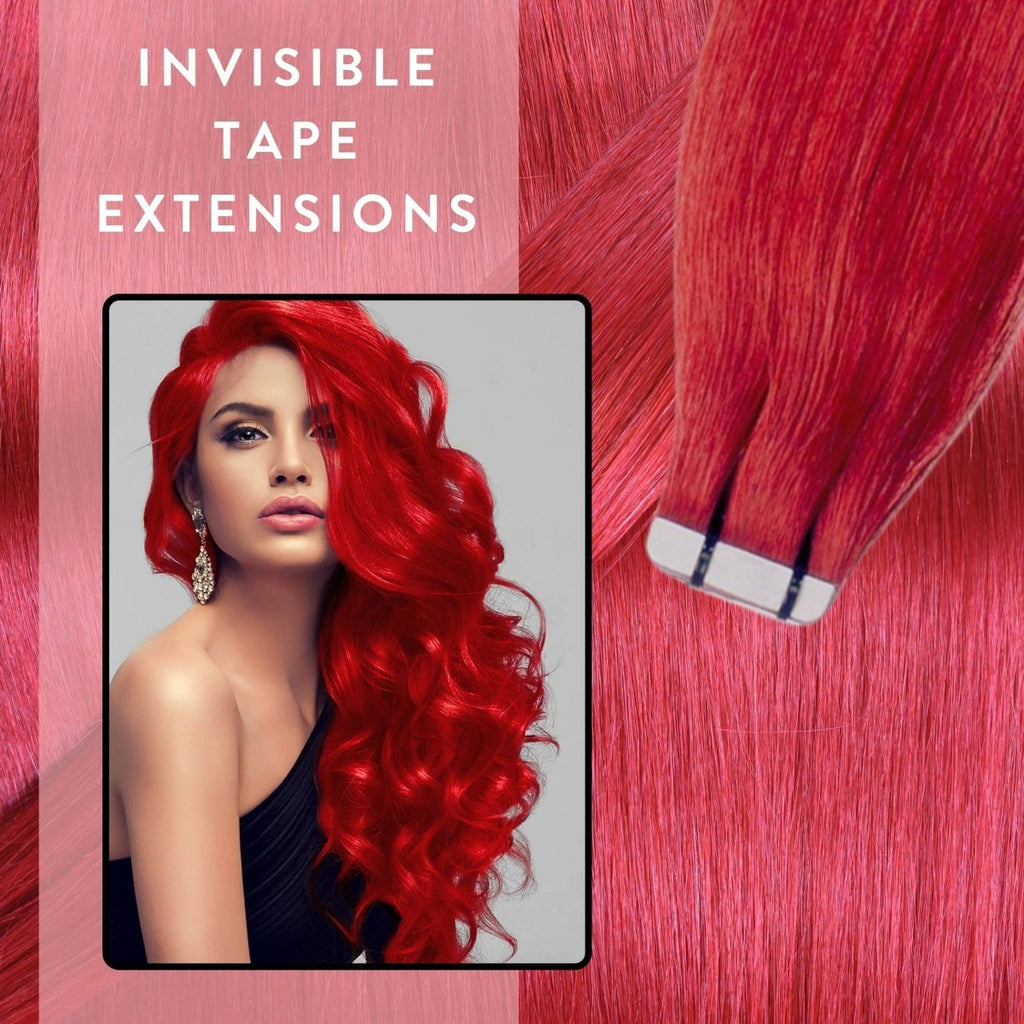 Invisible Tape Extensions - Premium aus Remy Echthaar - Hair2Heart