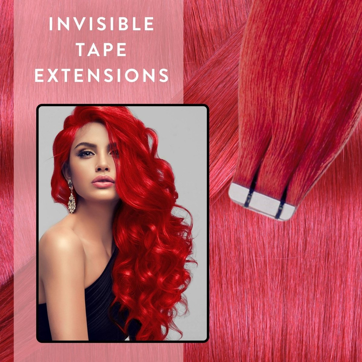 Invisible Tape Extensions - Premium aus Remy Echthaar - Hair2Heart