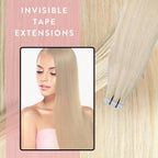 Invisible Tape Extensions - Premium aus Remy Echthaar - Hair2Heart