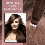 Invisible Tape Extensions - Premium aus Remy Echthaar - Hair2Heart