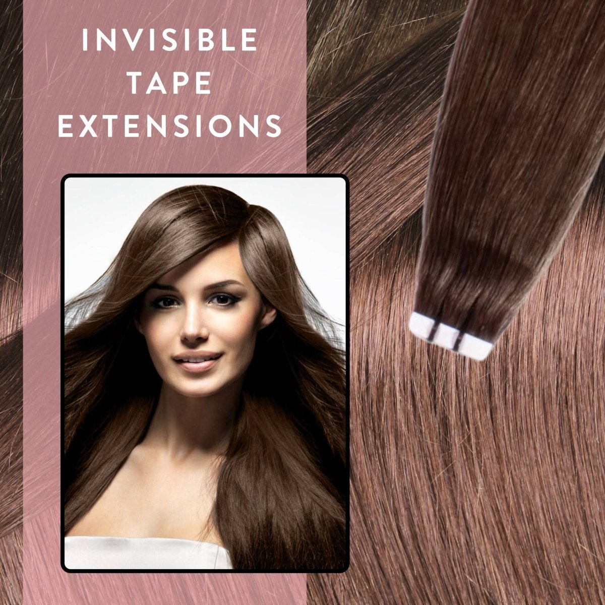 Invisible Tape Extensions - Premium aus Remy Echthaar - Hair2Heart