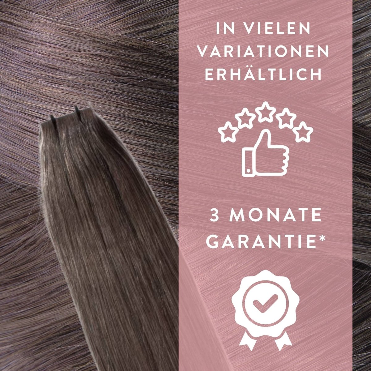 Invisible Tape Extensions - Premium aus Remy Echthaar - Hair2Heart