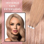 Invisible Tape Extensions - Premium aus Remy Echthaar - Hair2Heart