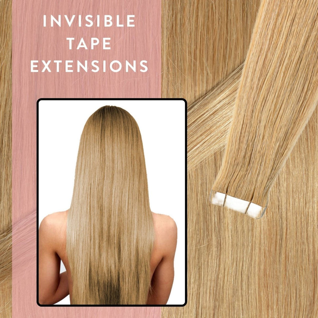 Invisible Tape Extensions - Premium aus Remy Echthaar - Hair2Heart