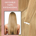 Invisible Tape Extensions - Premium aus Remy Echthaar - Hair2Heart