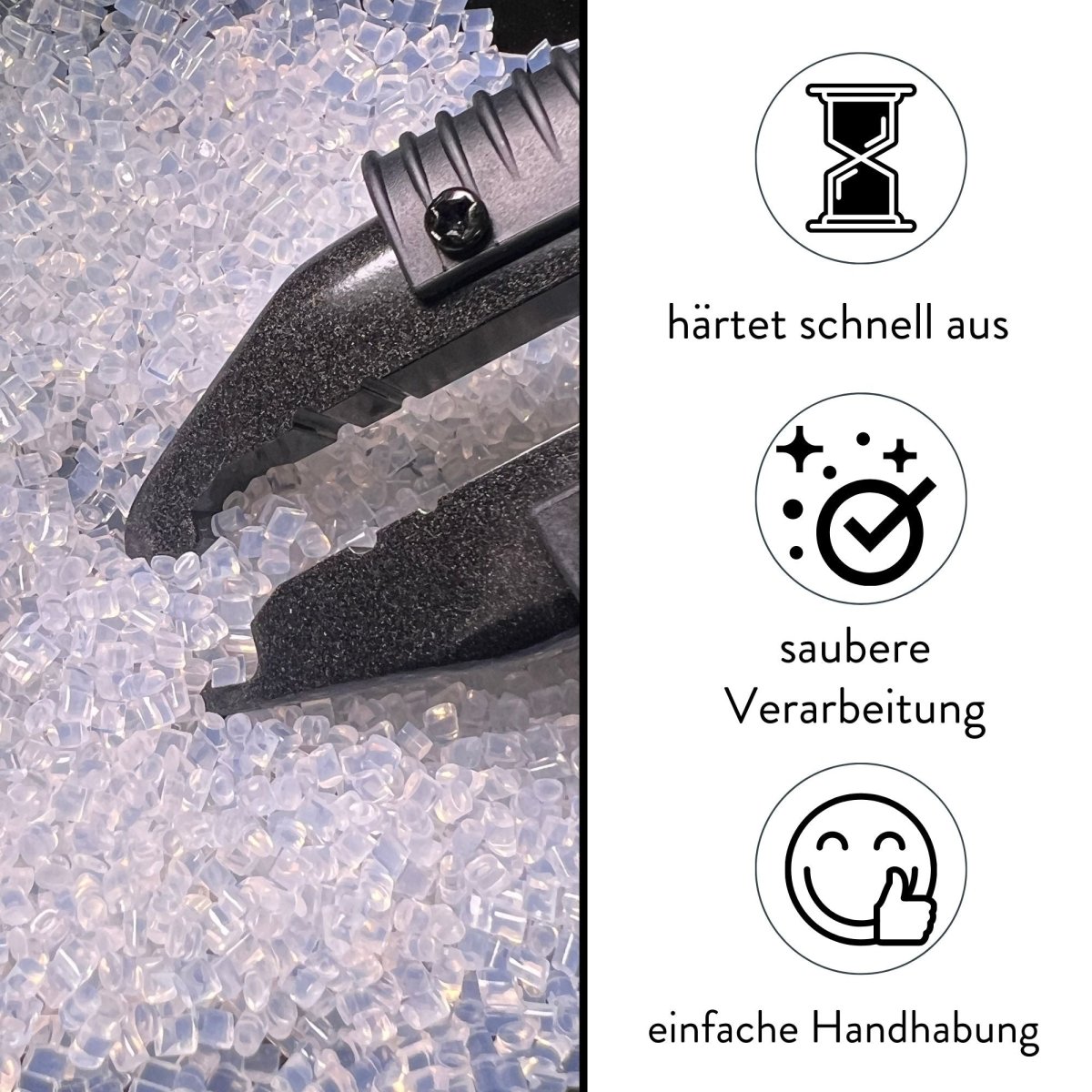 Keratingranulat 50g für Bonding Extensions - Hair2Heart