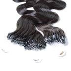 Microring Loops - gewellt Extensions aus Echthaar - Hair2Heart