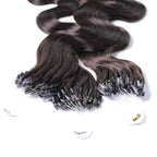 Microring Loops - gewellt Extensions aus Echthaar - Hair2Heart