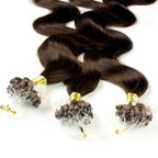 Microring Loops - gewellt Extensions aus Echthaar - Hair2Heart