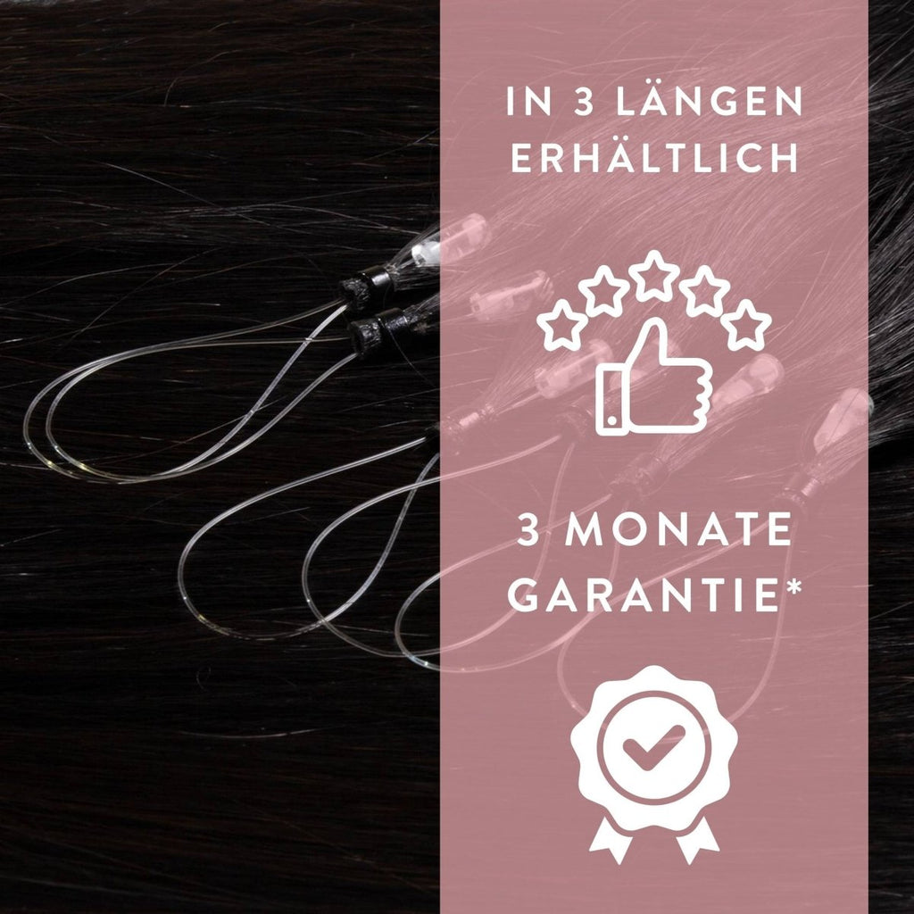Premium Rohhaar Microring Extensions Remy Echthaar - Hair2Heart
