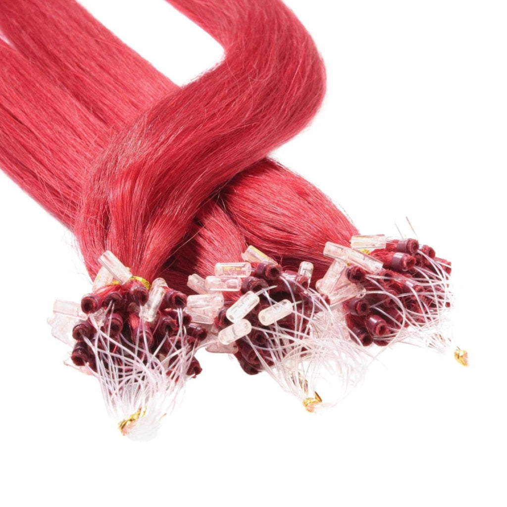Microring Loops - glatt aus Echthaar - Hair2Heart