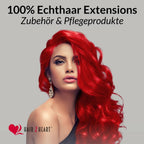 Microring Loops - glatt aus Echthaar - Hair2Heart