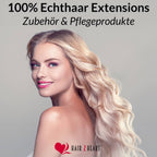Microring Loops - glatt aus Echthaar - Hair2Heart