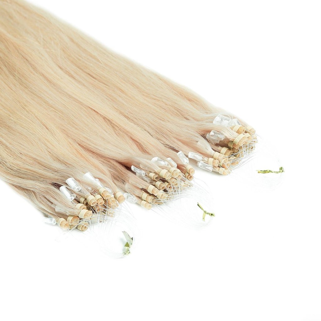 Microring Loops - glatt aus Echthaar - Hair2Heart
