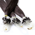 Microring Loops - glatt aus Echthaar - Hair2Heart