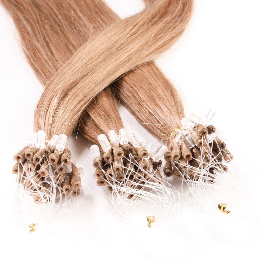 Microring Loops - glatt aus Echthaar - Hair2Heart