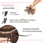 Microring Loops - glatt aus Echthaar - Hair2Heart