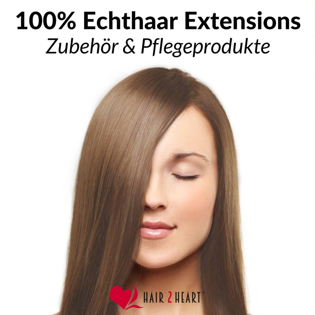 Microring Loops - glatt aus Echthaar - Hair2Heart