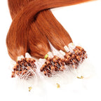 Microring Loops - glatt aus Echthaar - Hair2Heart