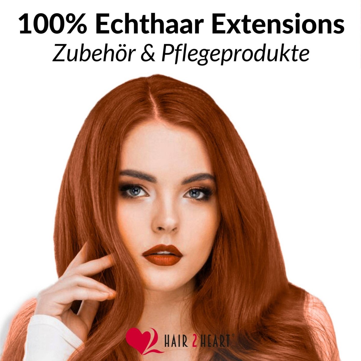Microring Loops - glatt aus Echthaar - Hair2Heart