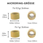 Microrings - Hair2Heart für Microring Extensions