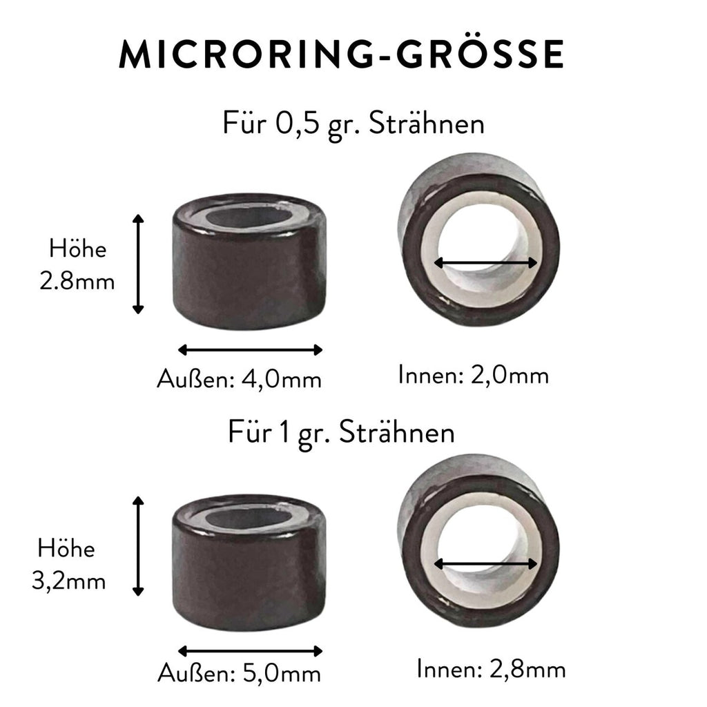 Microrings - Hair2Heart für Microring Extensions