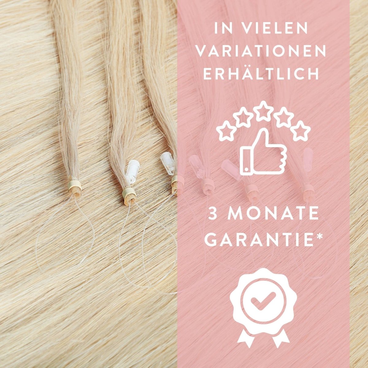Premium Microring Extensions - Hair2Heart Echthaar