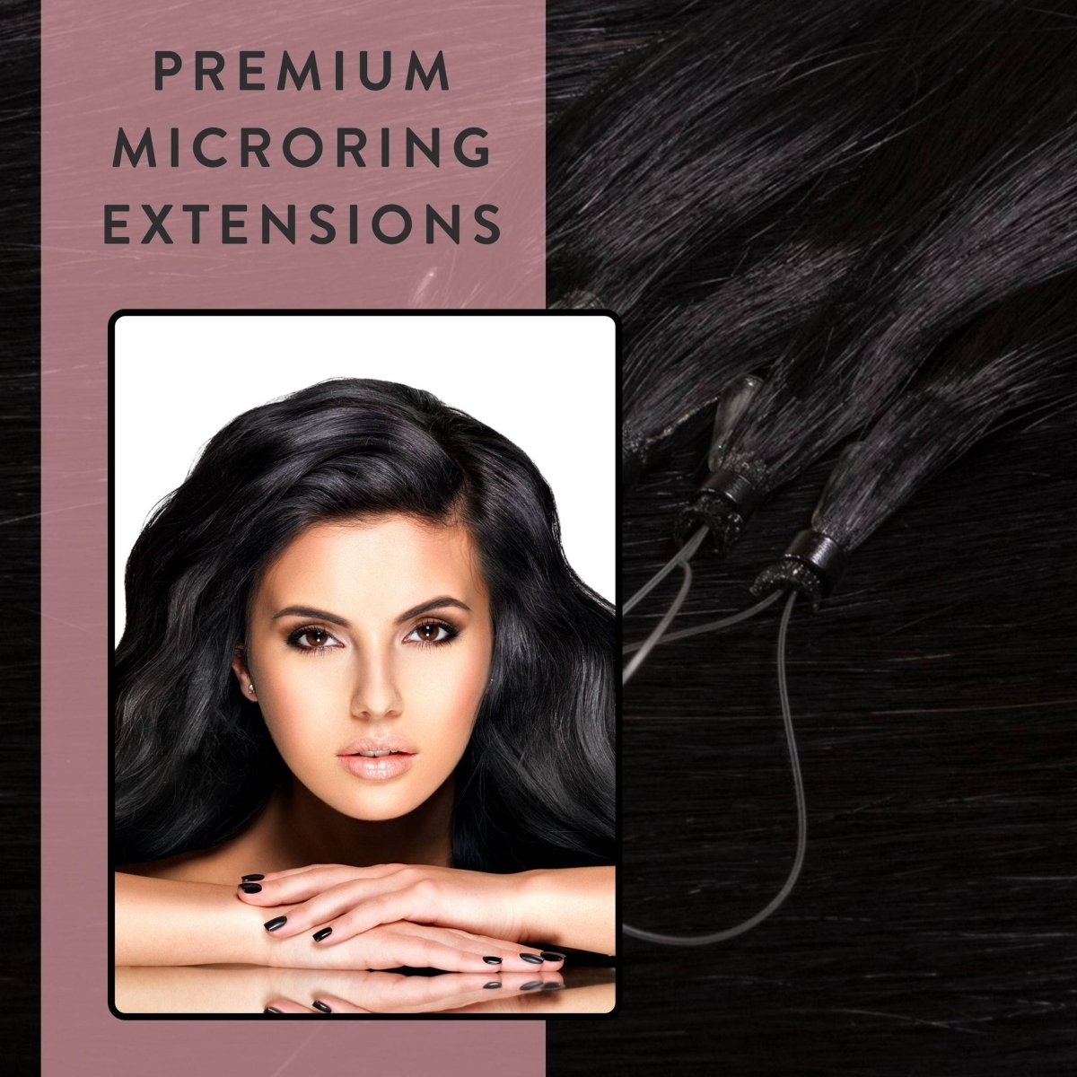 Premium Microring Extensions - Hair2Heart Echthaar