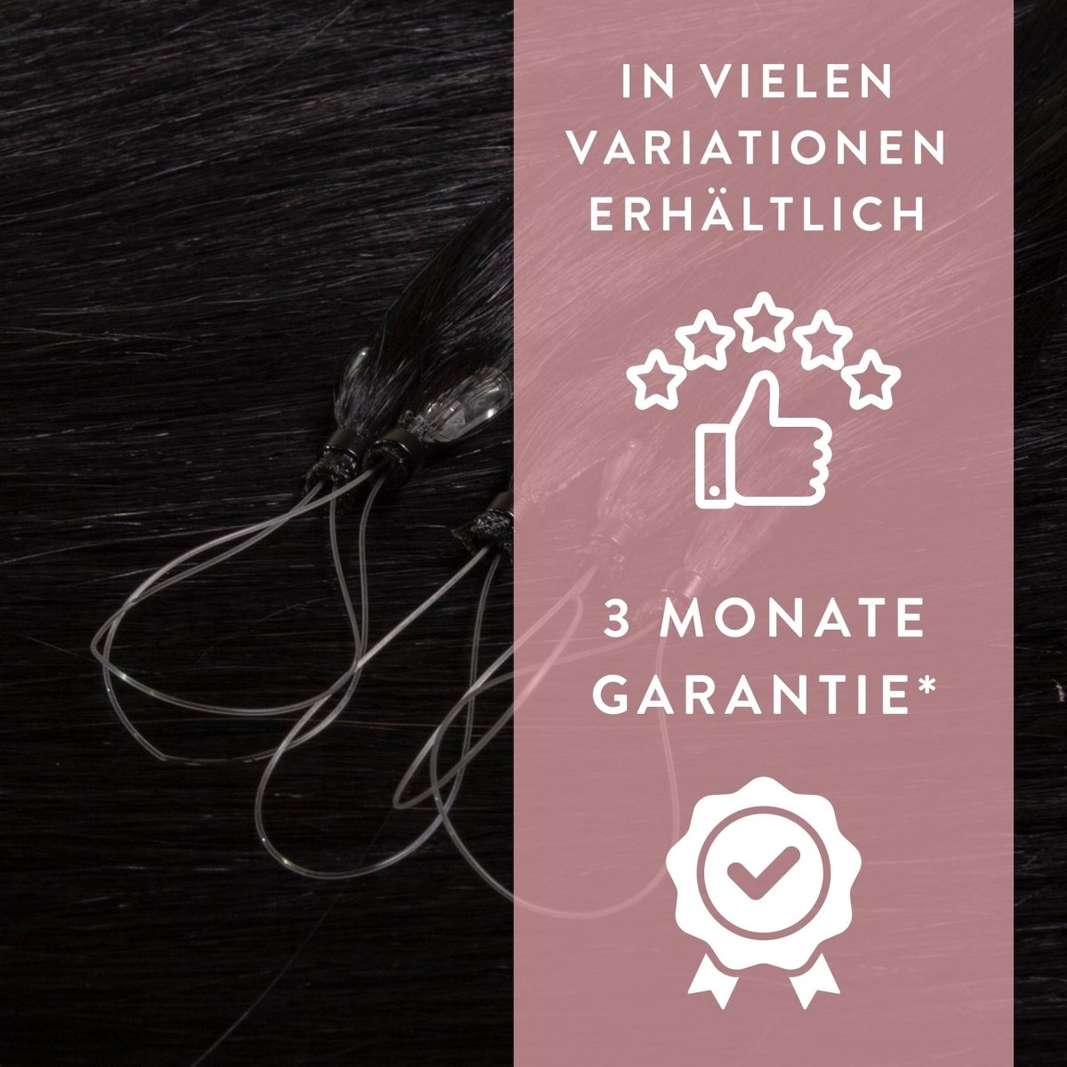 Premium Microring Extensions - Hair2Heart Echthaar