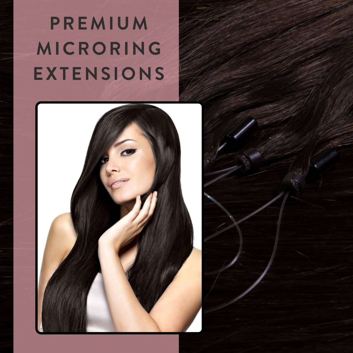 Premium Microring Extensions - Hair2Heart Echthaar