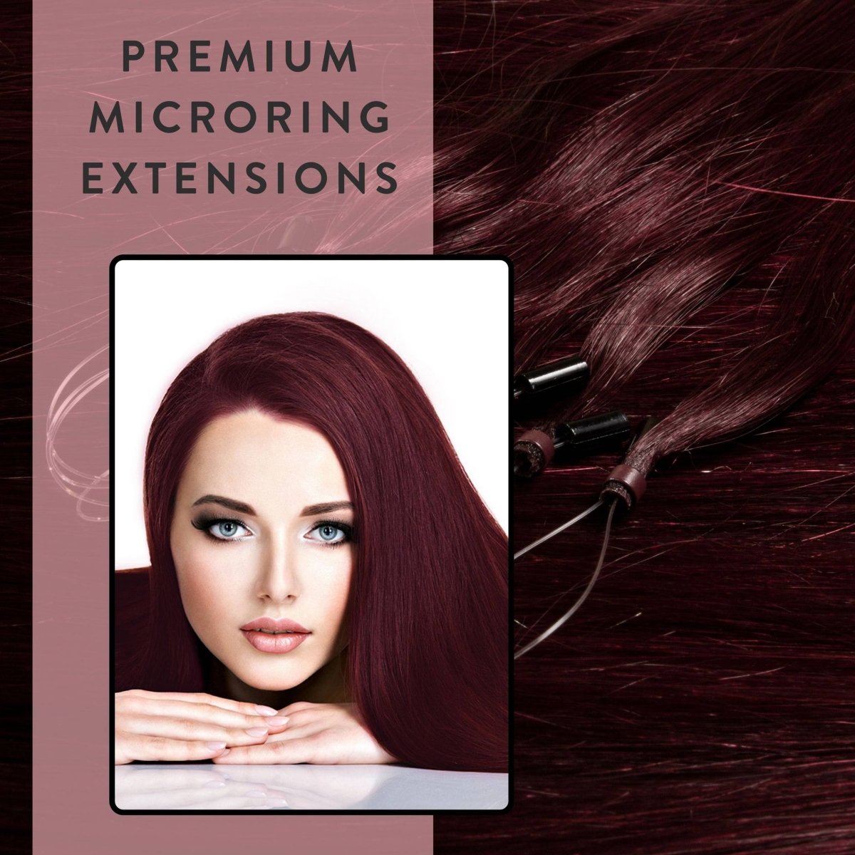 Premium Microring Extensions - Hair2Heart Echthaar