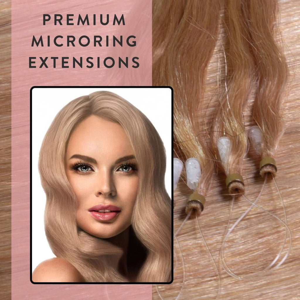 Premium Microring Extensions - Hair2Heart Echthaar