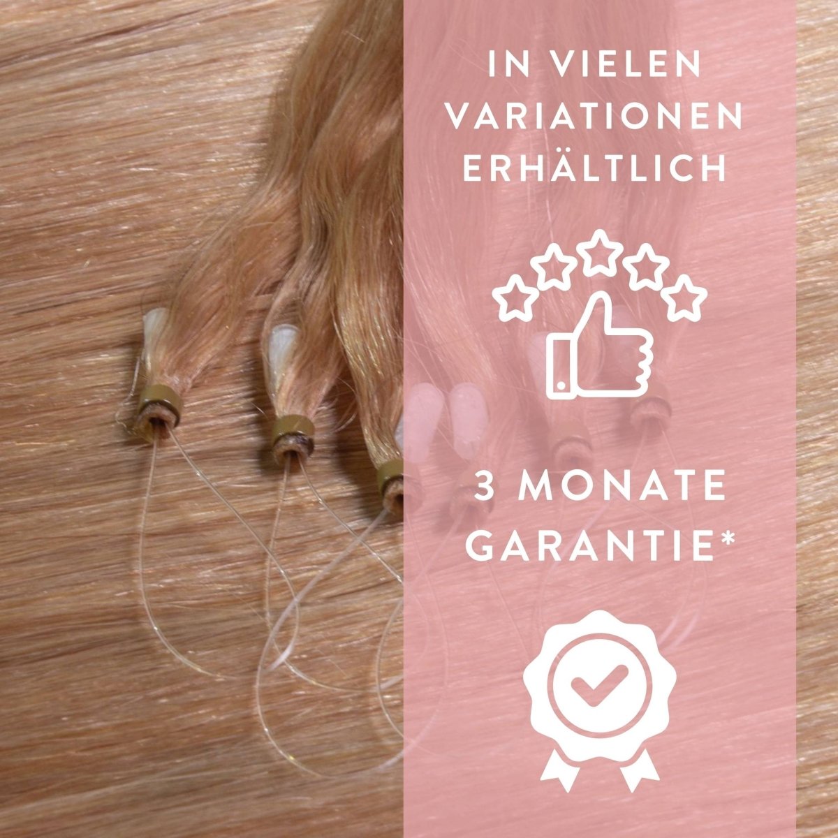 Premium Microring Extensions - Hair2Heart Echthaar
