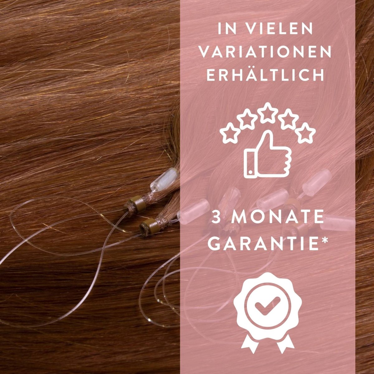Premium Microring Extensions - Hair2Heart Echthaar