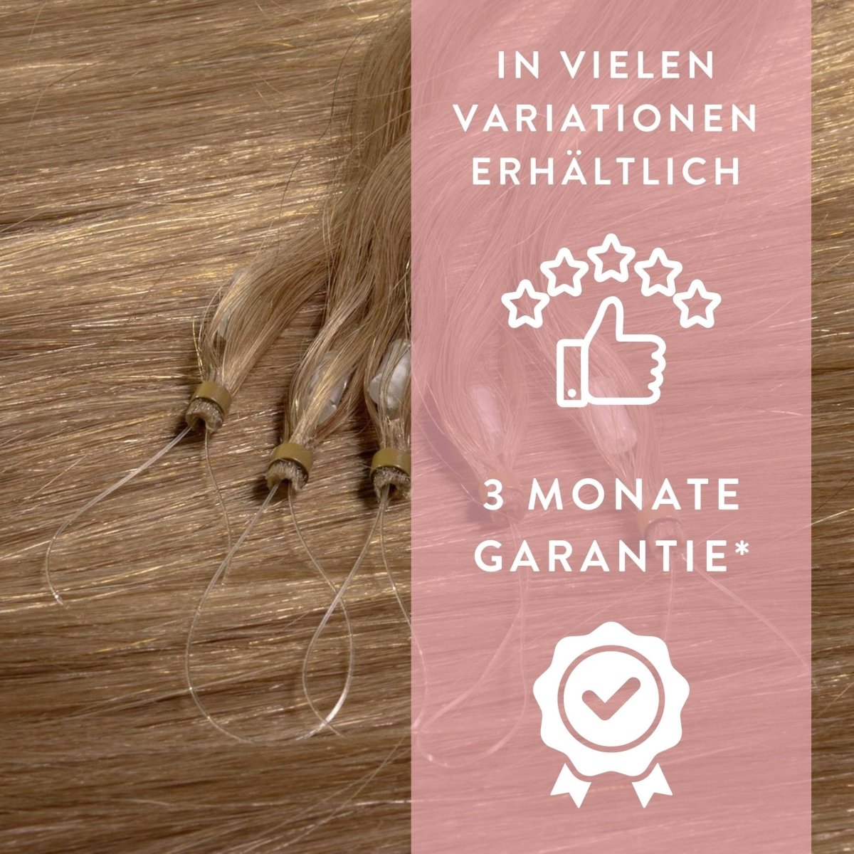 Premium Microring Extensions - Hair2Heart Echthaar