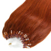 To be applied by a hairdresser - Permanent hair extensions with micro rings