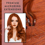 Premium Microring Extensions - Hair2Heart Echthaar