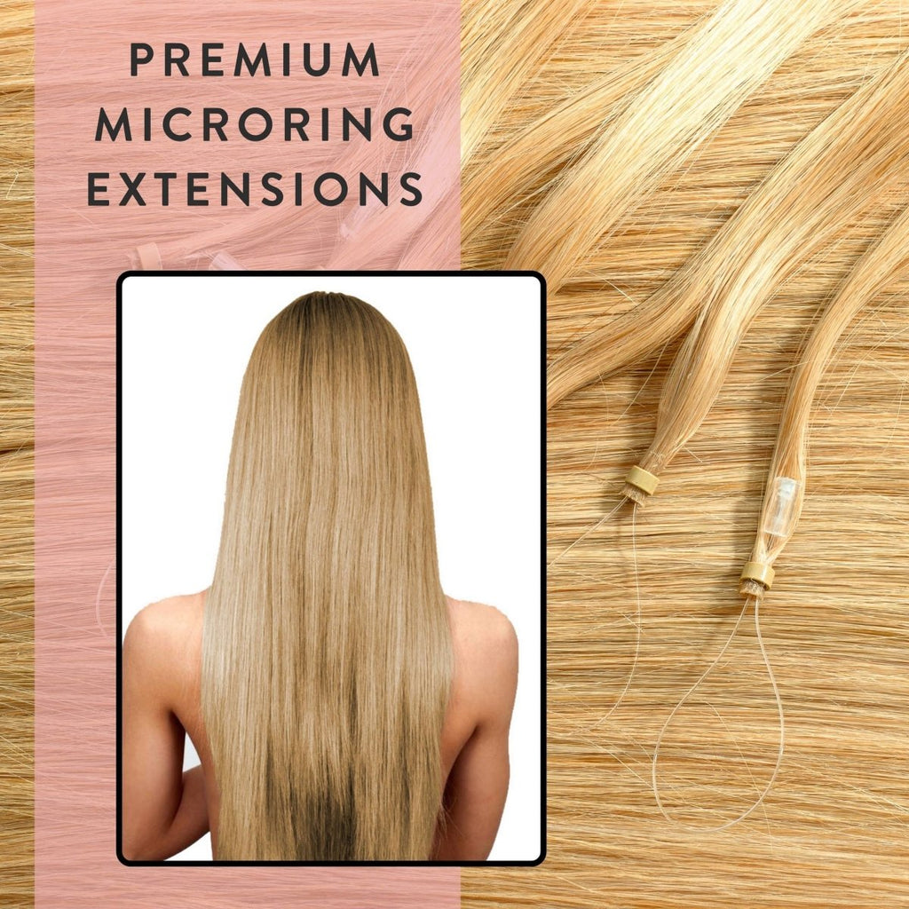 Premium Microring Extensions - Hair2Heart Echthaar