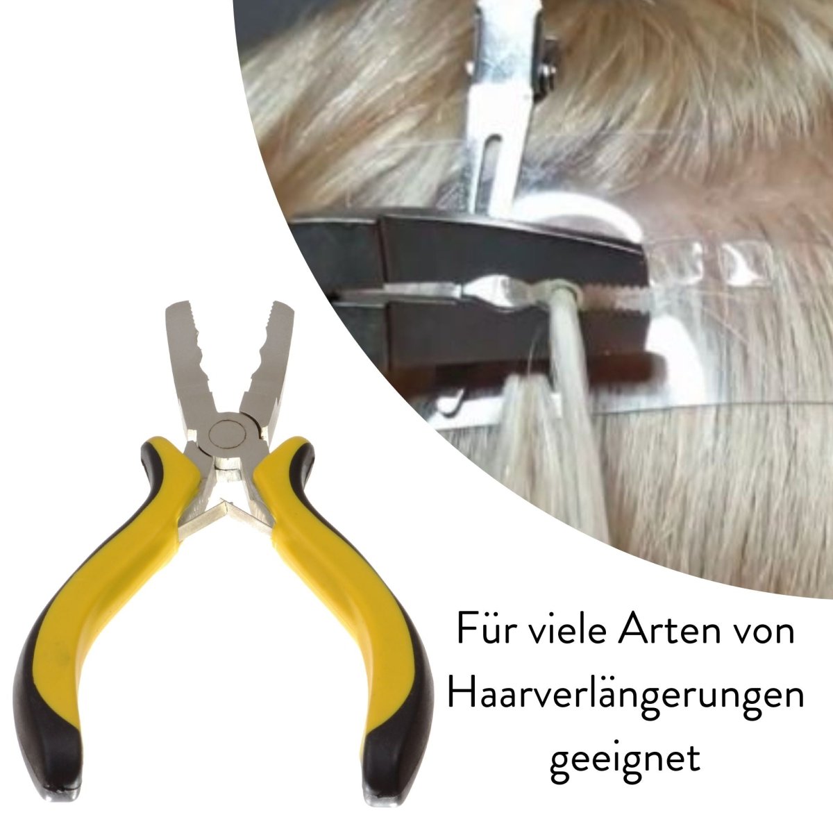 Zange für Microrings für Echthaar Extensions - Hair2Heart