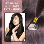 Premium Mini Tape Extensions aus Echthaar - Hair2Heart