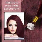 Premium Mini Tape Extensions aus Echthaar - Hair2Heart