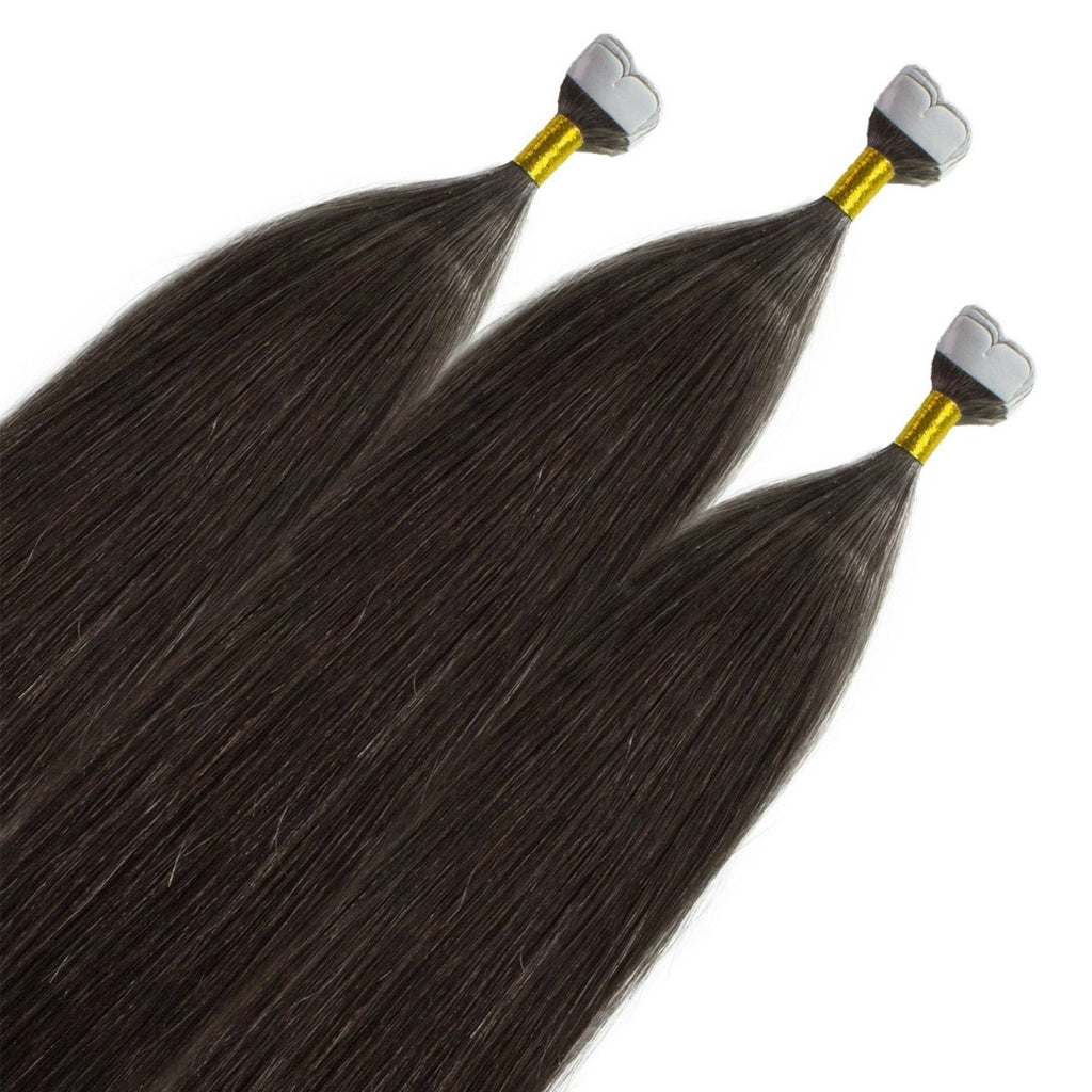 Premium Mini Tape Extensions aus Echthaar - Hair2Heart