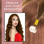 Premium Mini Tape Extensions aus Echthaar - Hair2Heart