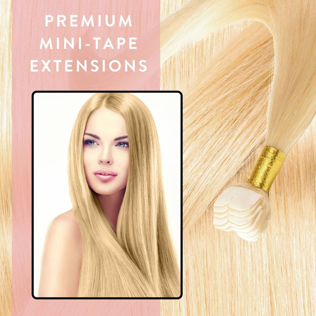 Premium Mini Tape Extensions aus Echthaar - Hair2Heart