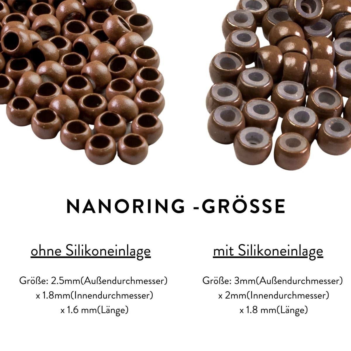 Nanorings con inserto in silicone