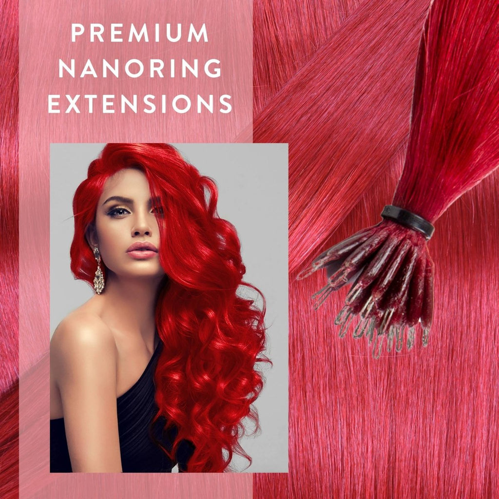 Premium Nanoring Extensions Echthaar - Hair2Heart