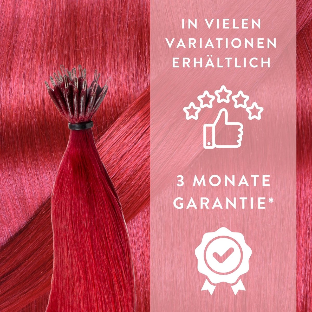 Premium Nanoring Extensions Echthaar - Hair2Heart